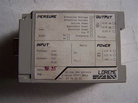 供應法國loreme傳感器、繼電器